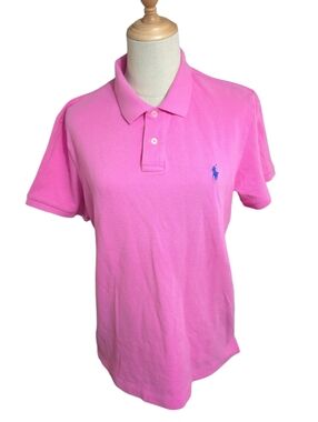 Ralph Lauren Pink Classic Preppy Polo Shirt